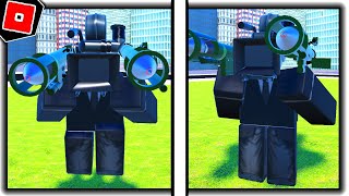 How to get DUEL ROCKET LARGE CAMERAMAN  MORE in ST BLOCKADE BATTLEFRONT  Roblox [upl. by Royce]