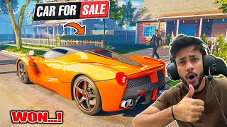 I WON 5 LAFERRARI IN DRAG RACE  CAR FOR SALE SIMULATOR😭 🤑EXPENSIVE [upl. by Anirehtac628]