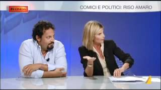 Il politico Brignano vs la comica ravetto  Io vado a casa di Beppe Grillo [upl. by Barling569]