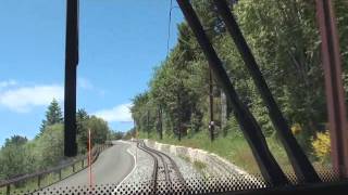 Train à crémaillère  Panoramique des Dômes Auvergne France [upl. by Josefa]