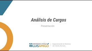 Análisis de Cargos [upl. by Salba946]