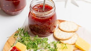 How to make Homemade Chilli Jam [upl. by Swithbart]