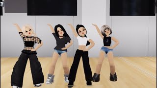 BLACKPINK  ‘WHISTLE’ DANCE PRACTICE BY ROBLOX RH Dance Studio [upl. by Galina44]