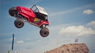 Insane jump and crash  Formula Offroad Hillclimb [upl. by Manly]