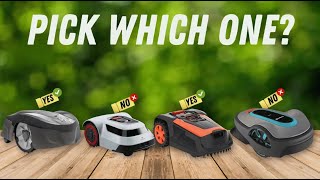 Best Robotic Lawn Mowers  My dream Budget Robotic Lawn is Finally HERE [upl. by Nakah]