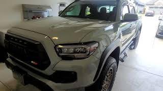 2022 Toyota Tacoma Trail Edition with Alpha Rex Nova Headlights [upl. by Gilson641]