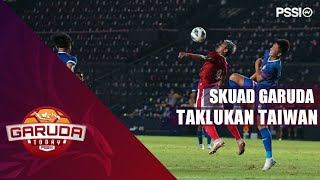 HIGHLIGHTS LEG PERTAMA  INDONESIA VS TAIWAN  TIMNAS SENIOR [upl. by Kerin]