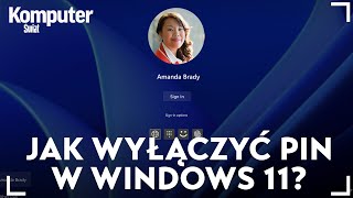 Windows 11 jak wyłączyć logowanie PINem [upl. by North]