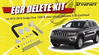 DynoVox  EGR Delete Kit for 20142018 Dodge Ram 1500 amp Jeep Grand Cherokee 30L EcoDiesel [upl. by Ayaros]