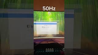 50Hz vs 120Hz 50hz 120hz monitor 165hz foryou foryourpage fy fyp fypviralシ shorts [upl. by Hadsall785]