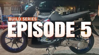 BUILD SERIES  EPISODE 5  Mio 4 cream 220cc 4v SOHC Liquid Cooled Fi Engine [upl. by Cortney]