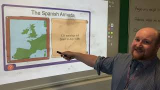 Elizabethan England 8  The Spanish Armada with special guest Mr Walsh [upl. by Enitsirhc]