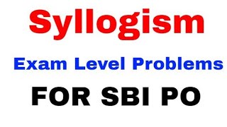 Reasoning Syllogism  Reasoning Ability  Reasoning Tricks syllogism reasoning [upl. by Ahselak]