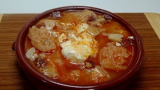 SOPA DE AJO  SOPA CASTELLANA [upl. by Pippy]