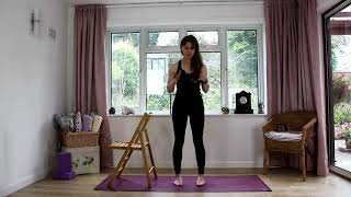 Mountain Pose Tadasana Part 1  Lower body [upl. by Nehtanhoj]