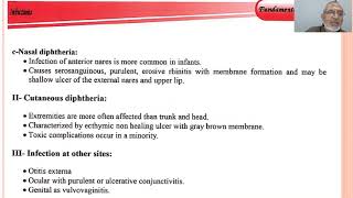 DIPHTHERIA ACUTE BACTERIALMENINGITIS [upl. by Calesta]