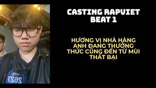 CASTING RAP VIỆT MÙA 4 BEAT 1  ZB [upl. by Remde]