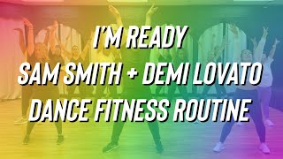 Im Ready  Sam Smith and Demi Lovato  Dance Fitness  Turn Up  Zumba  Mixxedfit  Easy TikTok [upl. by Elrebmik]