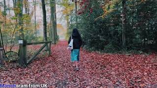 Queenswood natural park Family vlog Autumn Garden UK [upl. by Dani63]