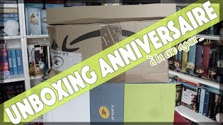 UNBOXING  ANNIVERSAIRE légèrement à larrache 😍😂 [upl. by Atnek]