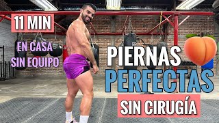 Ejercicio de Piernas Y Gluteos En Casa 11 Minutos Rutina Para Tonificar Piernas Sin equipo [upl. by Nachison]