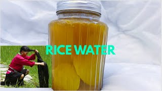 The REAL YAO WOMENS RICE WATER RECIPE The ACTUAL way to do the rinse for hair growth [upl. by Miarzim141]