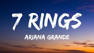 Ariana Grande  7 rings Lyrics [upl. by Adav]