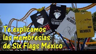 Te explicamos las membresías de Six Flags México [upl. by Atnuhs]