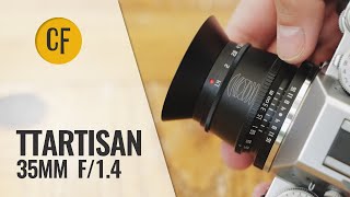 TTArtisan 35mm f14 APSC lens review with samples [upl. by Akinnej]