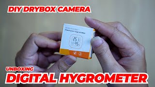 Electronic Hygrometer CX0726  Drybox Camera DIY  asmr [upl. by Grissom]