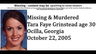 Missing amp Murdered Tara Faye Grinstead age 30 Ocilla Georgia [upl. by Snider]