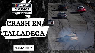 NASCAR Cup en Talladega 2024  Accidente de Ryan Blaney y Ross Chastain [upl. by Keeton]