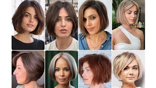 Best TOp 40 Medium length layered Haircuts Bob Pixie Haircut for womens viral viralvideo [upl. by Merta]