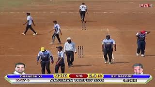 DHANESH XI vs SP DAPODE  ANJUMAN TROPHY 2018  PRINCE MOVIES [upl. by Londoner490]