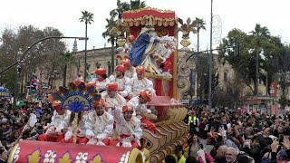 Cabalgata Reyes Magos Sevilla 2022 [upl. by Ebner460]