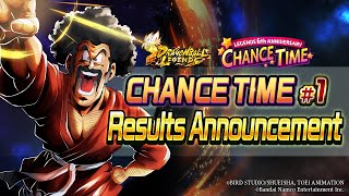 DRAGON BALL LEGENDS quotLEGENDS 6th ANNIVERSARY CHANCE TIMEquot 1 Results Announcement [upl. by Ikiv]