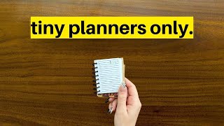 The Small Planner Revolution Explained [upl. by Rafaellle910]