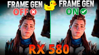 Lossless Scaling 29  Boost Your FPS by 200 – RX 580 Comparison [upl. by Athenian]