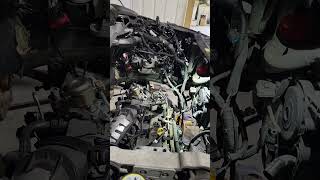 2013 LAND ROVER RANGE ROVER EVOQUE BAD ENGINE REMOVAL [upl. by Hutner]