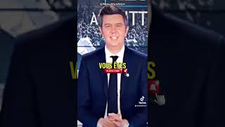 Il a refroidit le plateau shortvideo macron lepen lfi rn melenchon [upl. by Ramedlab]