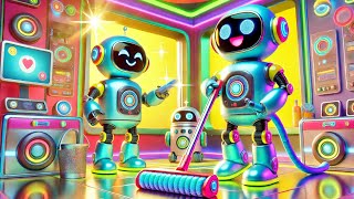 Robot Song For Kids  Nursery Rhymes amp Kids Songs  Kindergarten [upl. by Elwaine912]