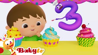 Counting made easy with Charlie amp the Numbers Daily on BabyTVBabyTV [upl. by Janel521]