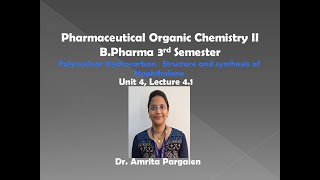 Polynuclear Hydrocarbons Structure and synthesis of Naphthalene L41Unit4POC2BPharma3 Sem [upl. by Nnateragram]