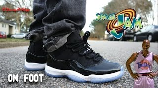 Space Jam 11s On Foot [upl. by Akiehsal]