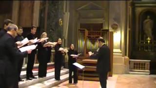 Alleluia from Alleluia Tulerunt Dominum  G P da Palestrina [upl. by Haodnanehs]