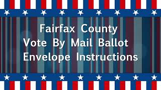 How to Fill Out Your Vote by Mail Return Envelope [upl. by Kristos]