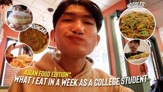 What I Eat in a Week as a College Student  Luke Estern [upl. by Einnalem116]