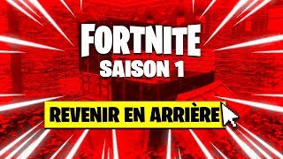 ON RETOURNE à la SAISON 1 sur FORTNITE [upl. by Aiuqcaj]