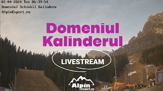 Camere Live  Busteni Domeniul Skiabil Kalinderu  AlpinExpertro Live Stream [upl. by Llemaj]