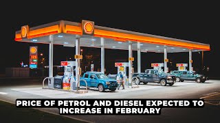 Price of petrol and diesel expected to INCREASE in February  NEWS IN A MINUTE [upl. by Lenora]